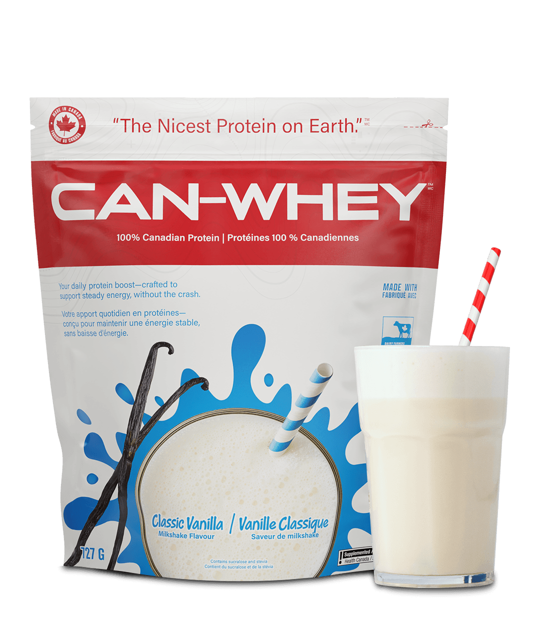 CAN-WHEY Protein - First Ever 100% Clean Canadian Protein